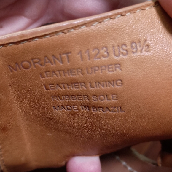 Hunter Morant Women's Leather block heel sandals_9.5 - Picture 12 of 12